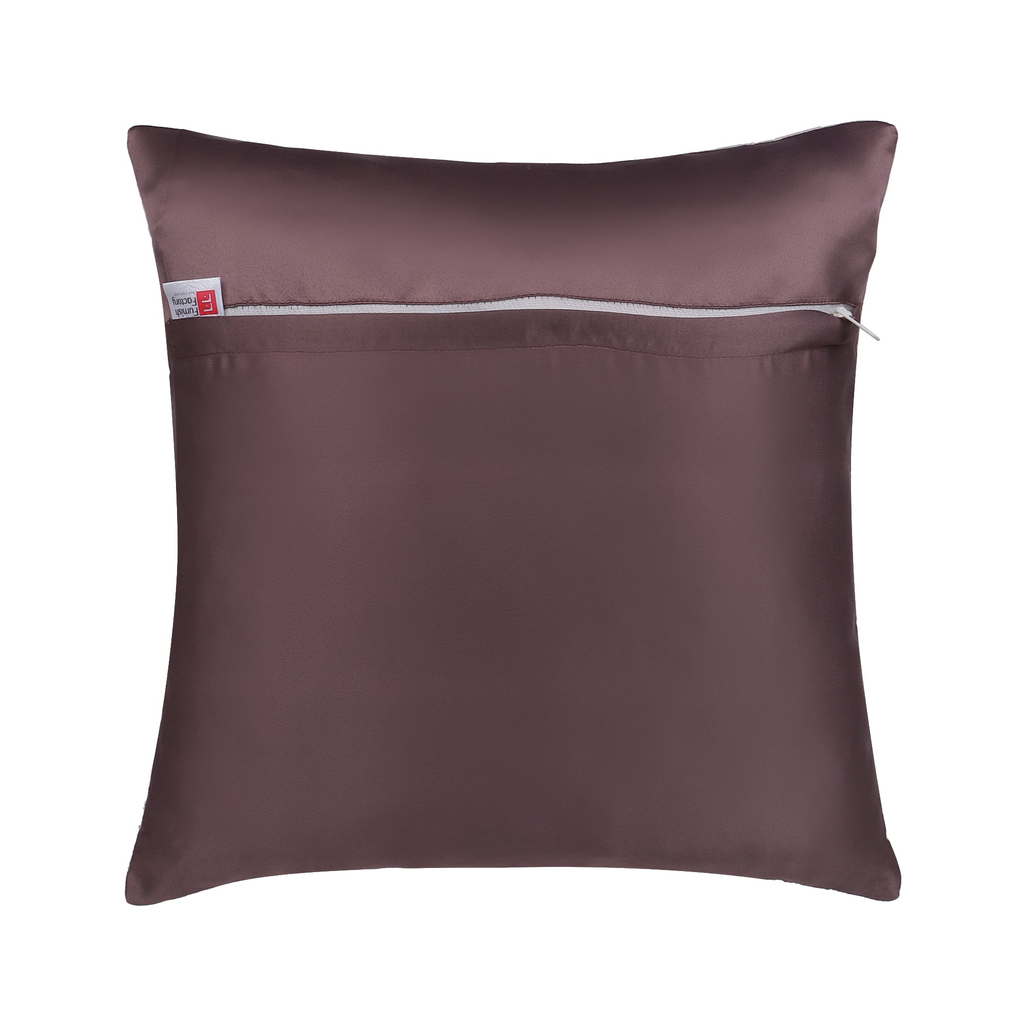 Birdsong & Blossoms Design–  Premium Quilted Cushion Cover – 14 x 14 inches