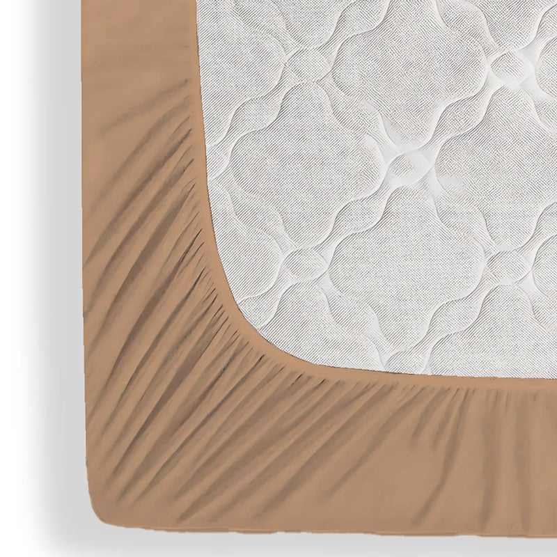 Light Brown Waterproof Mattress Protector – Ultimate Protection & Comfort
