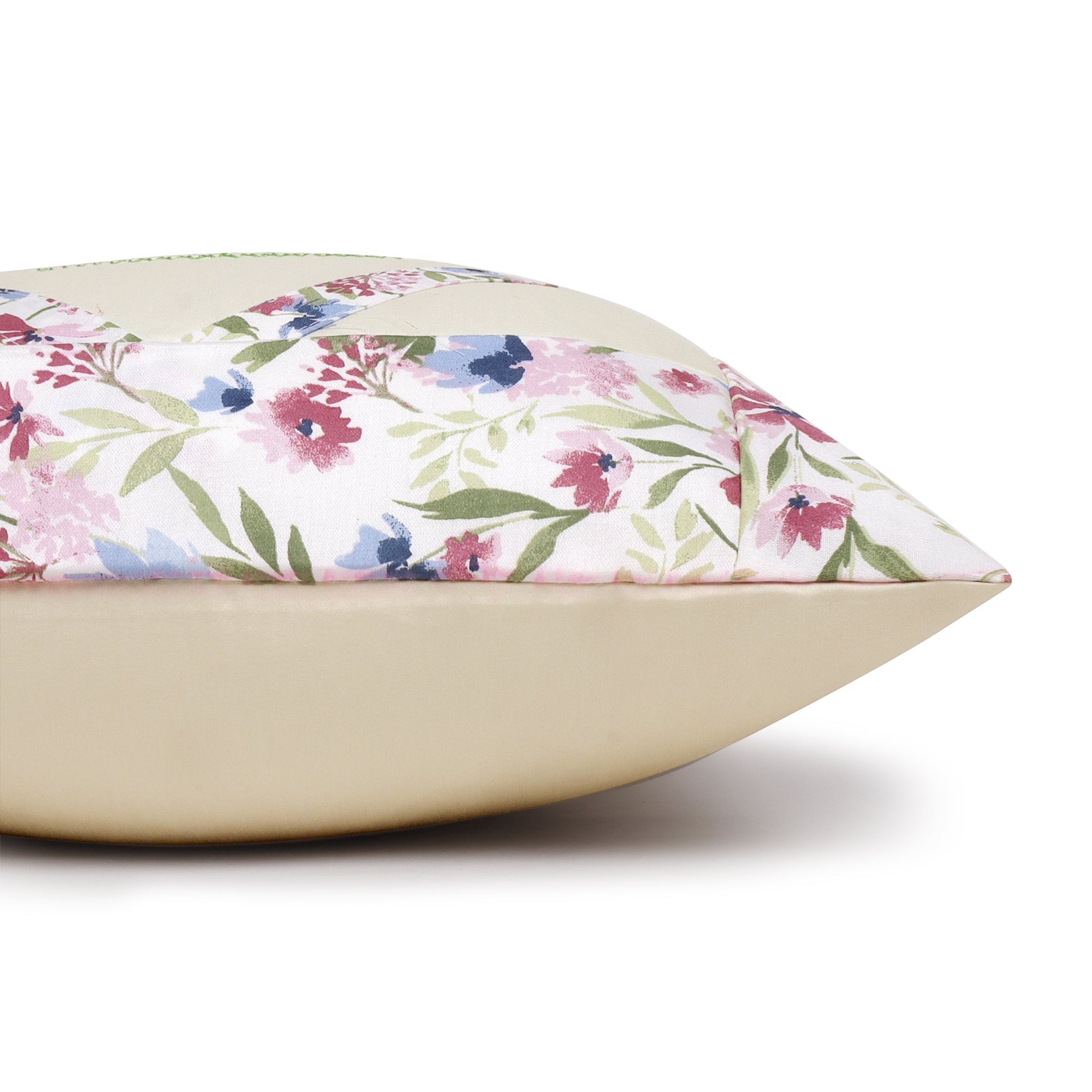 Floral Diamond Cushion Covers  – 14 x 14 inches