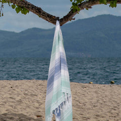 Nautical Striped Turkish Towel | 100% Cotton | Soft & Quick-Drying