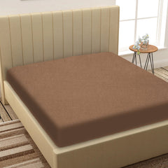 Dark Brown Waterproof Mattress Protector – Ultimate Protection & Comfort