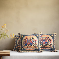 Royal Elephant Cushion Cover –  16 x 16 inches