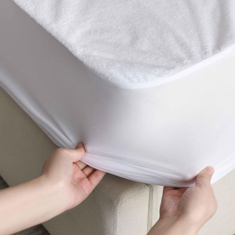 White Waterproof Mattress Protector – Ultimate Protection & Comfort