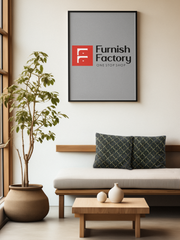 Noir Gold Geometric Cushion Cover – 16x16 Inches