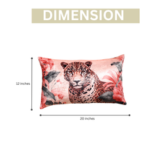 Wild Bloom Velvet Lumbar Cushion Covers – 20x12 inch