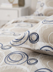 Azure Orbit Bedsheet