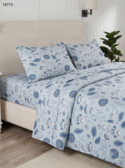 Blue Meadow Bedsheet