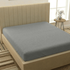 Light french grey Waterproof Mattress Protector – Ultimate Protection & Comfort - Furnish Factory