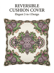 Elegant Satin Reversible Cushion Cover - Furnish Factory