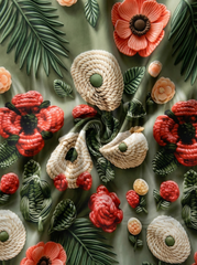 Ruby Blossom Royale – 7D Floral Fitted Super king size Bedsheet - Furnish Factory