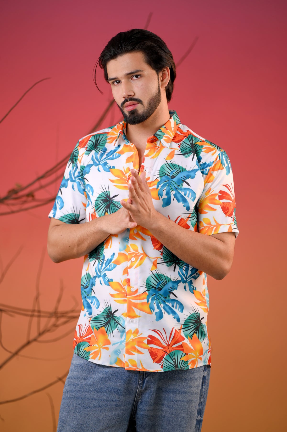 Men's Island Bloom Hawaiian Shirt