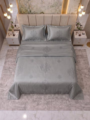 Celestial Grey Arctic Grace Bedsheet
