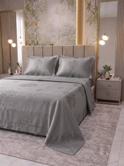 Celestial Grey Arctic Grace Bedsheet