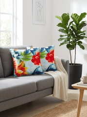 Watercolor Floral Cushion Cover (16*16 inch) - Furnish Factory