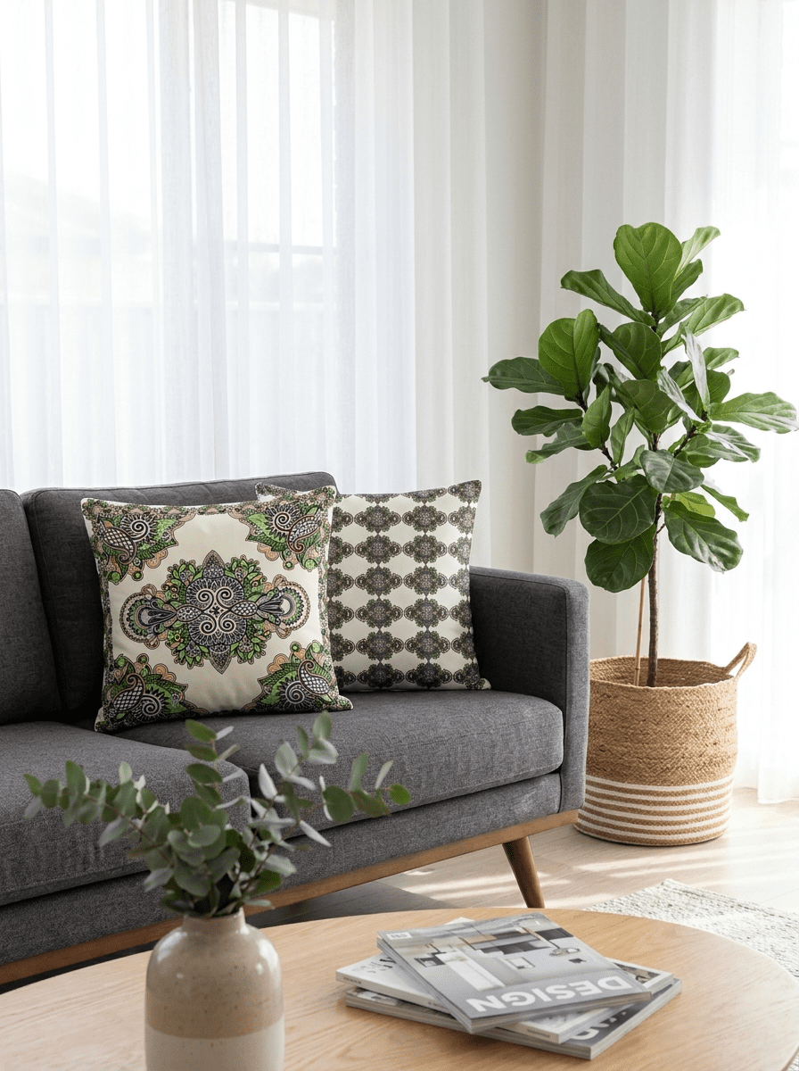 Elegant Satin Reversible Cushion Cover - Furnish Factory