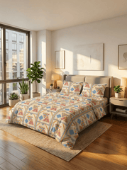Heritage Prism Premium Jaipuri Bedsheet - Furnish Factory