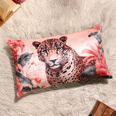 Wild Bloom Velvet Lumbar Cushion Covers – 20x12 inch