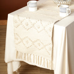 Beige Table Runner