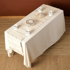 Beige Table Runner