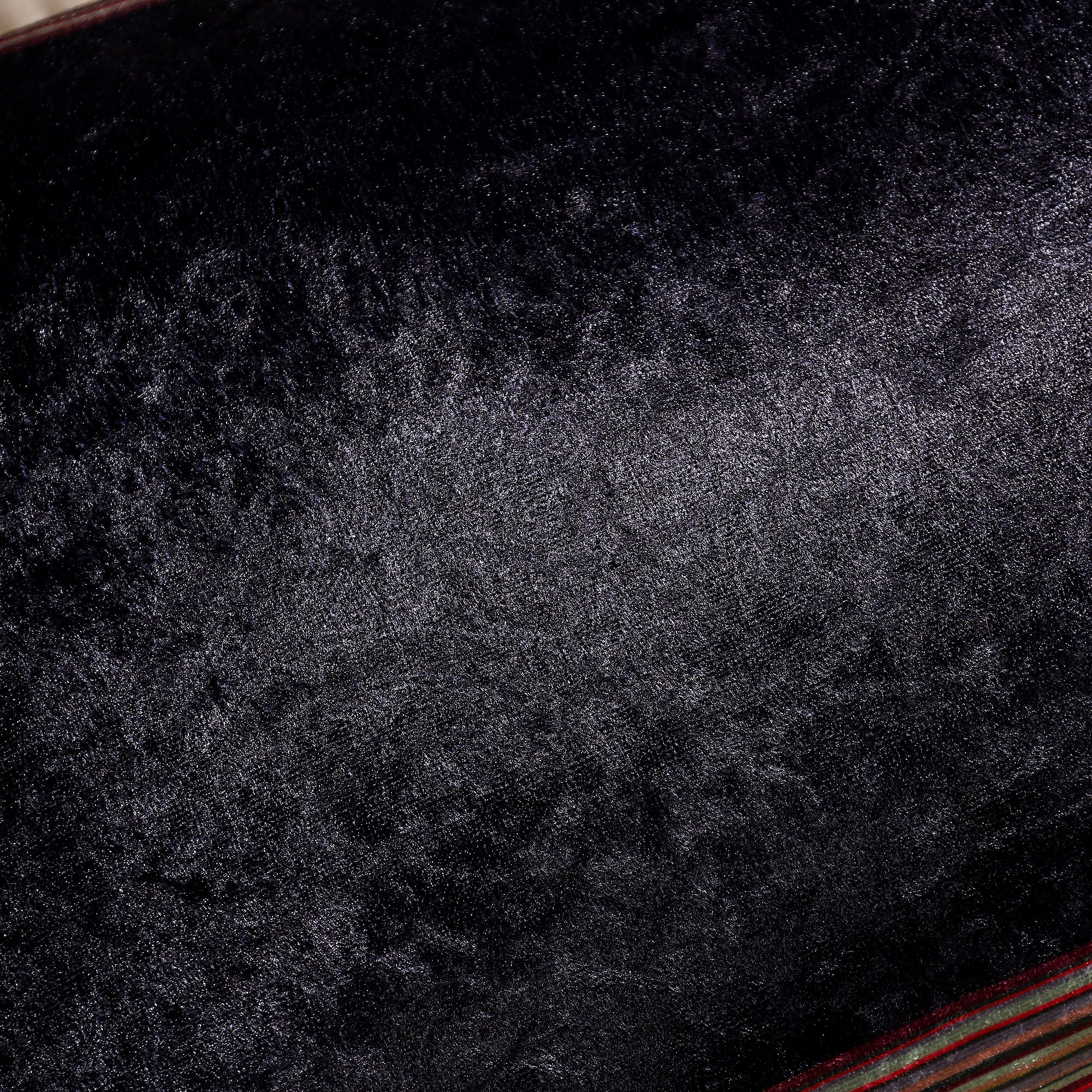 Noir Edge Velvet Lumbar Cushion Covers – 20x12 inch