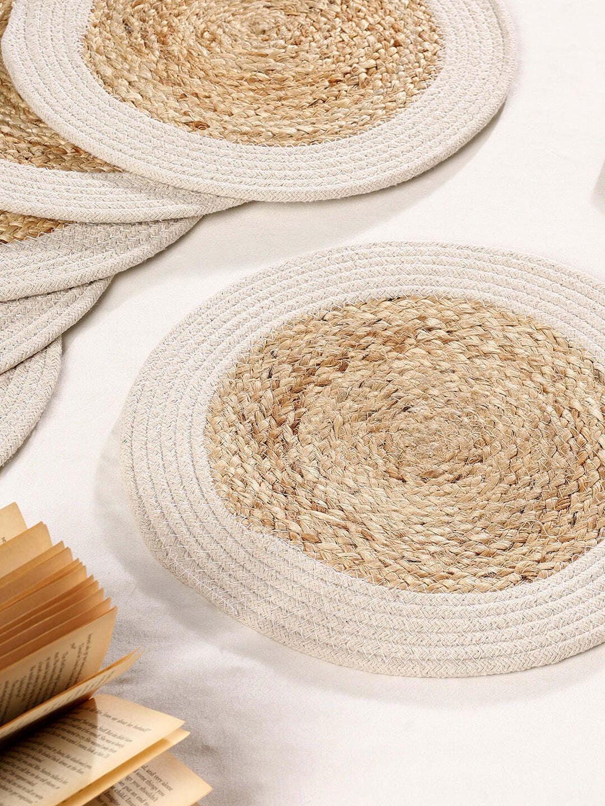 Boho Bloom Table Placemats (Round 15 inch) - Furnish Factory