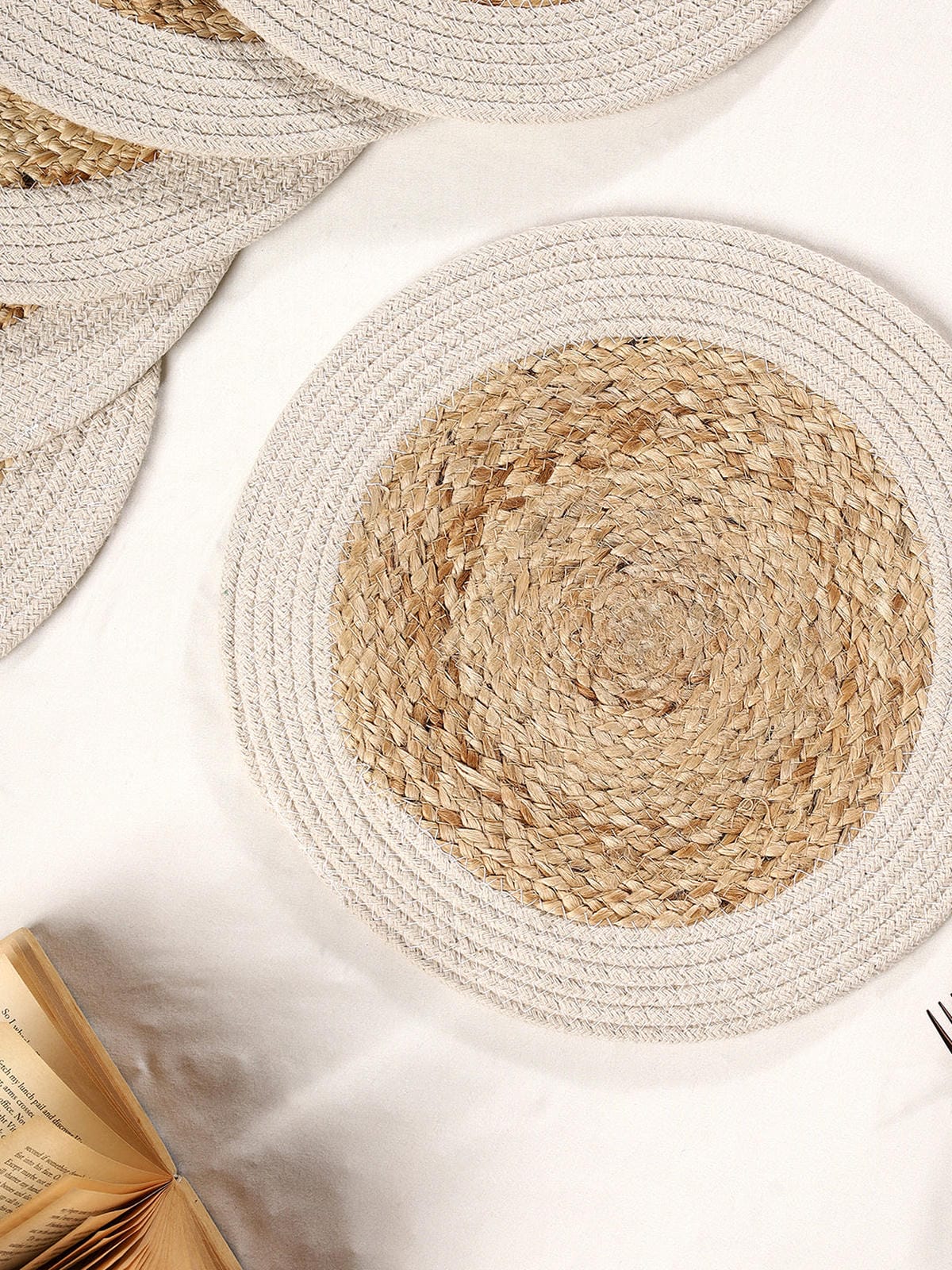 Boho Bloom Table Placemats (Round 15 inch) - Furnish Factory