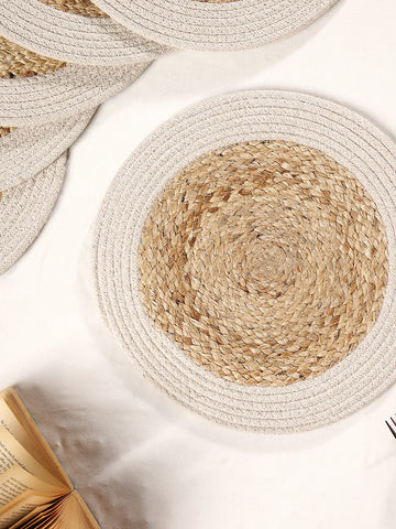 Boho Bloom Table Placemats (Round 15 inch)
