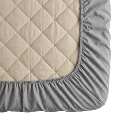 Light french grey Waterproof Mattress Protector – Ultimate Protection & Comfort - Furnish Factory