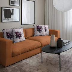 Pink Rose Elegance Cushion Cover (16x16 inch)