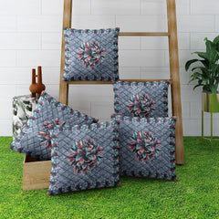 Twilight Lily Cushion Cover (16x16 inches)