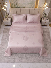 Celestial Rose Arctic Grace Bedsheet