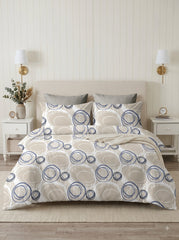 Azure Orbit Bedsheet