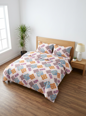 Jaipuri Mosaic Bliss Premium Bedsheet