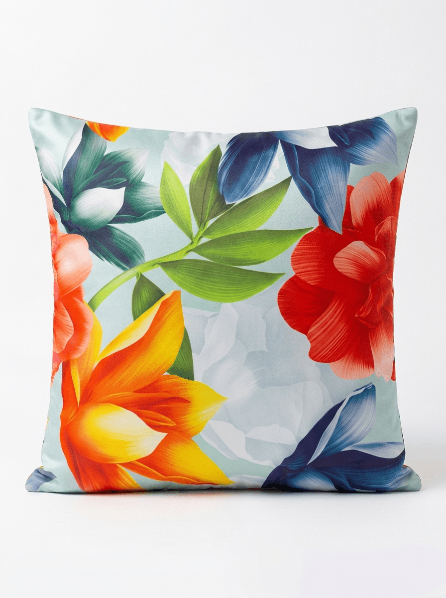 Watercolor Floral Cushion Cover (16*16 inch) - Furnish Factory