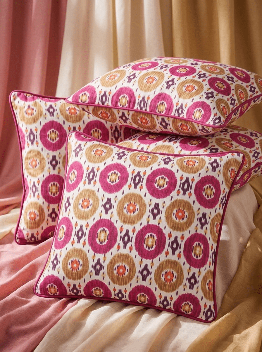 Ethnic Canvas Mandala Cushion Cover (16*16 inch) - Furnish Factory