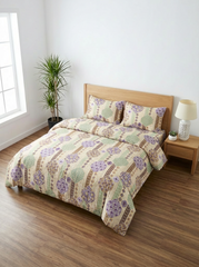 Jaipuri Pastel Mosaic Premium Bedsheet