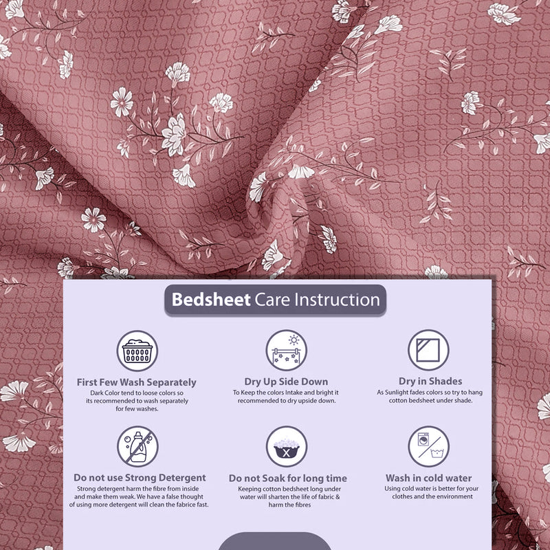Ruhani Blossom Bedsheet