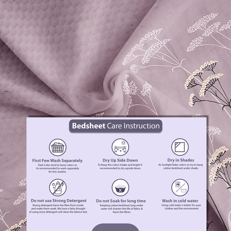 Lavender Meadow Bedsheet
