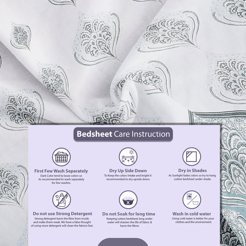 Chandrika Motif Bedsheet