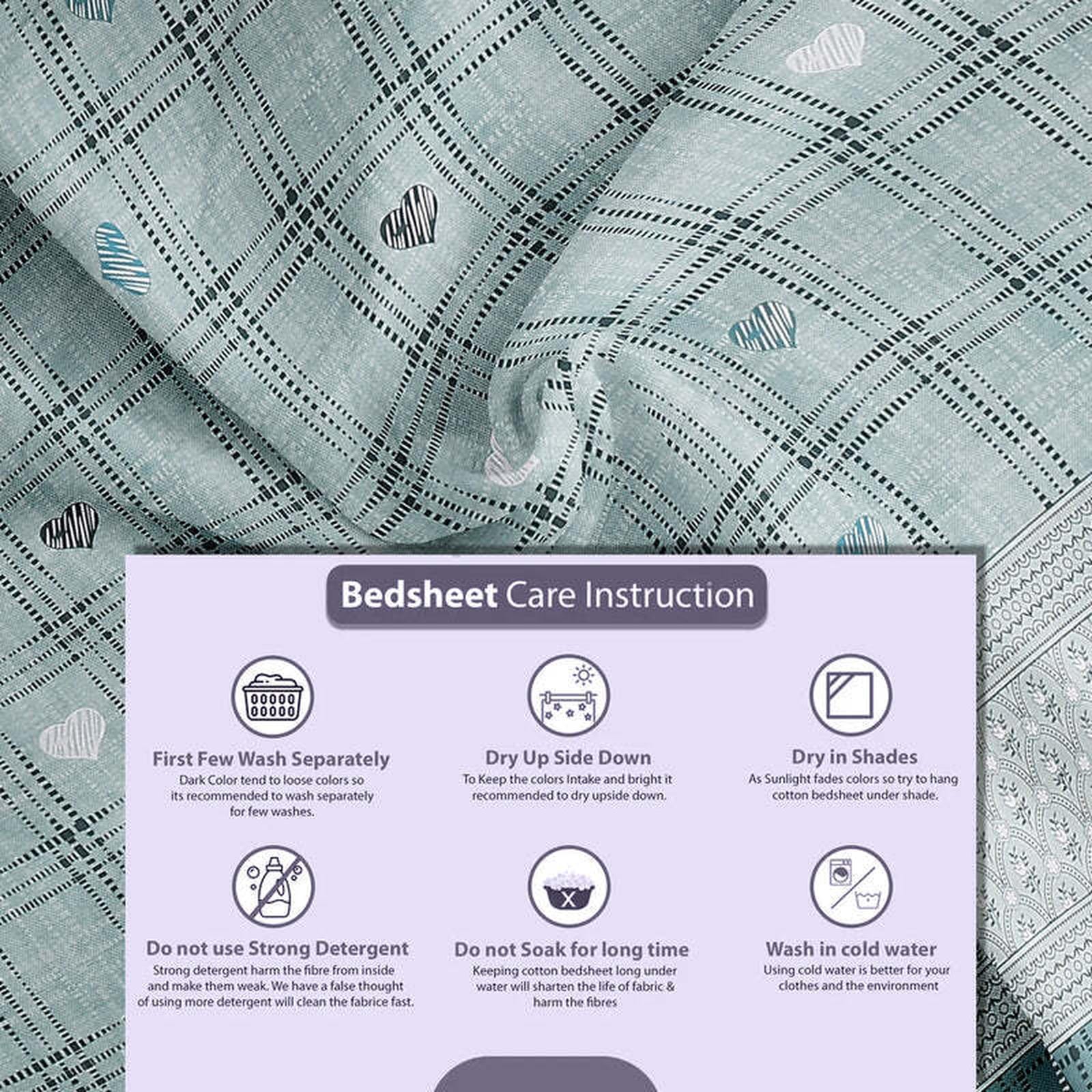 The Neelrekha Charm Bedsheet - Furnish Factory