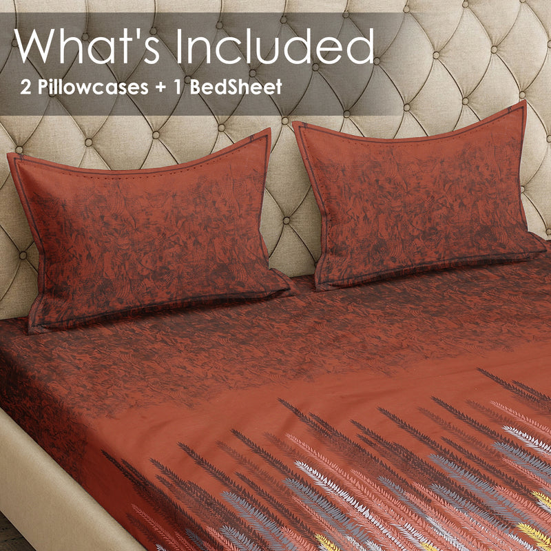 Surkhi Satrang Bedsheet