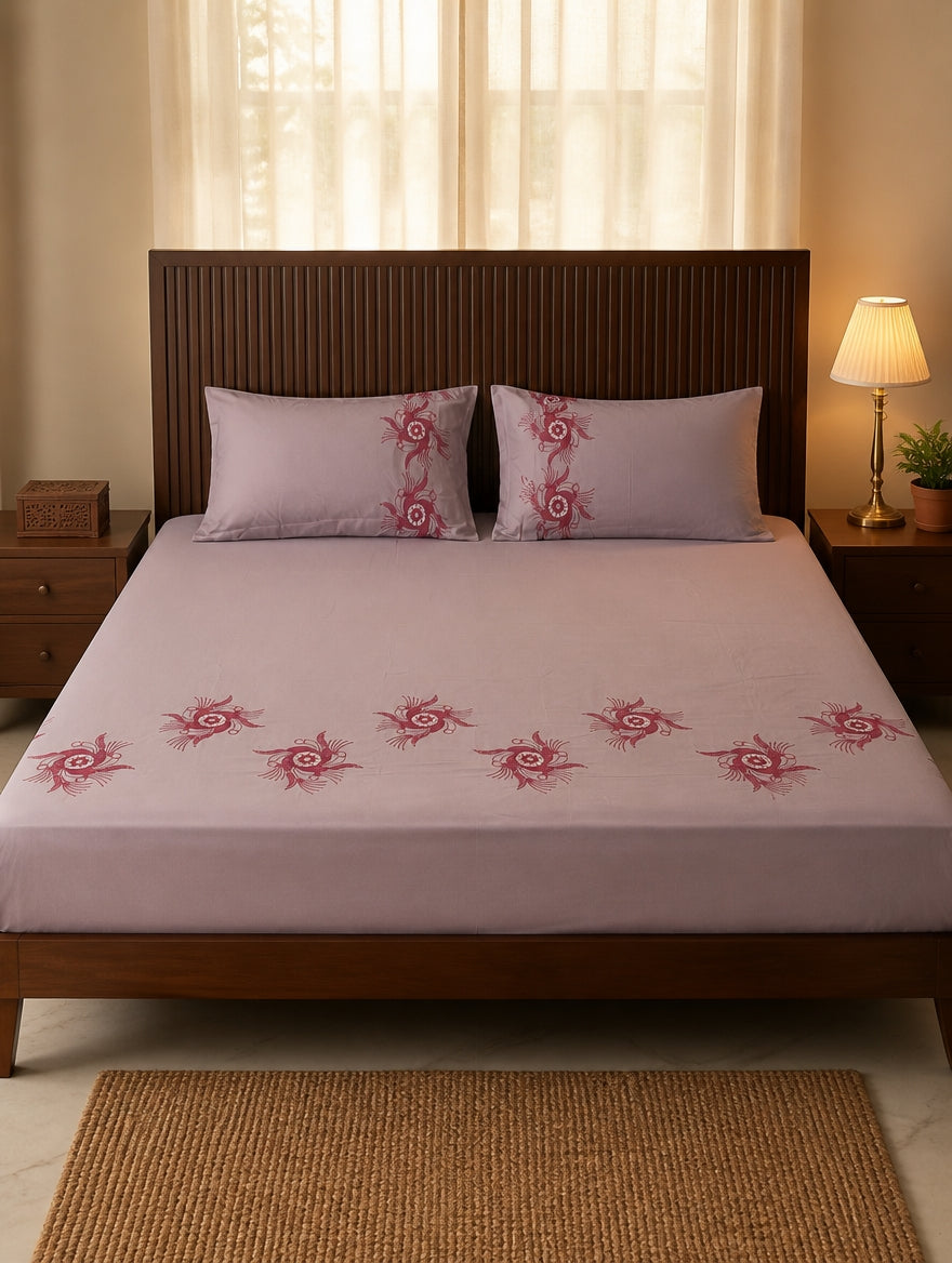 Kusum Gulnaar Bedsheet